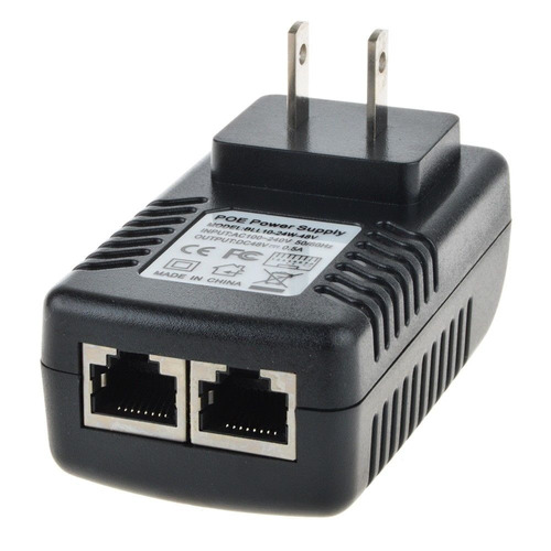 48v 0.5a Poe Inyector Power Over Ethernet Adaptador Para Pun