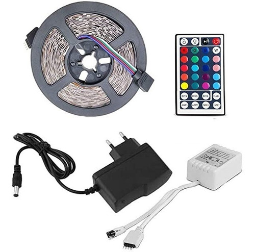 Tira De Luces Led Tik Tok Rgb Ip65  5 Metros Kit + Control