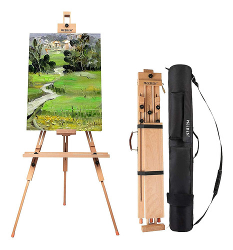 Meeden - Caballete Para Trpode De Pintura De Campo Con Funda