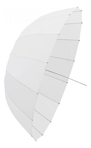 Sombrilla Blanca 165cm Translucida Parabolica Para Estudio