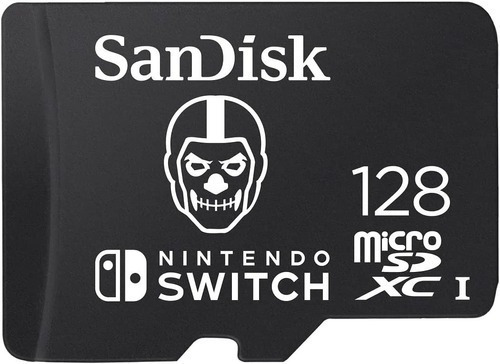 Tarjeta De Memoria Sandisk 128 Gb Micro Sd Nintendo Switch Fortnite