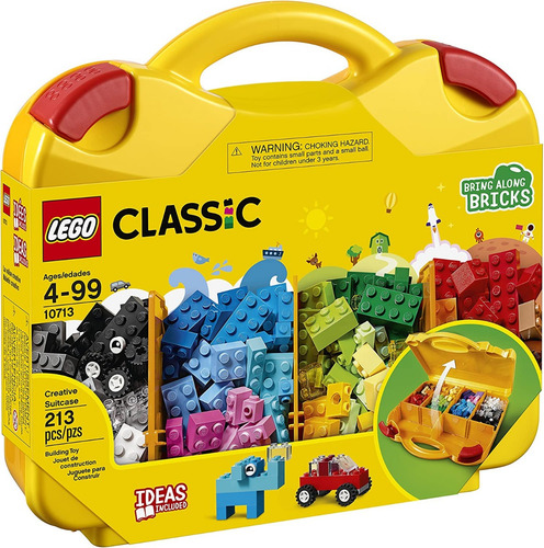 Lego 10713 Classic Maleta Creativa, Kit De Const (213 Pieza)