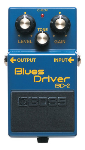 Guitarra Boss Pedal Bd-2 Color Azul