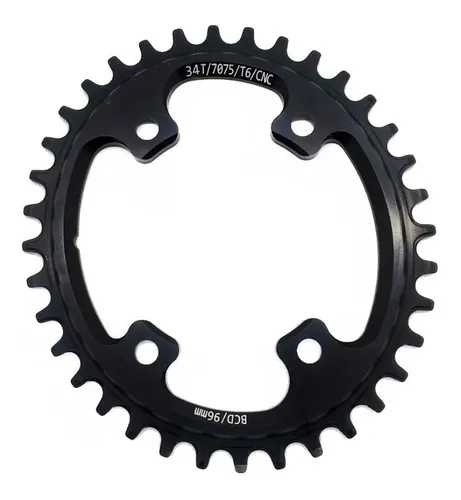 Monoplato 34t Shun Bcd 96 Ovalado Mtb Sram Shimano