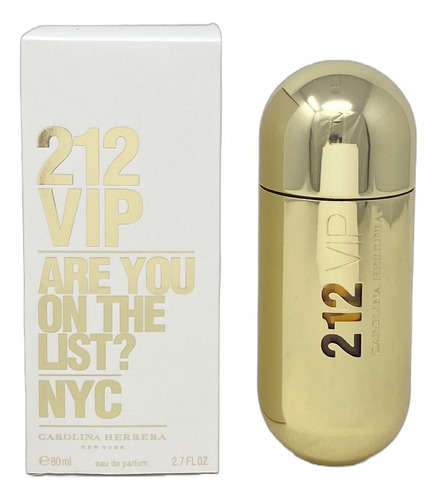 Carolina Herrera 212 Vip Eau De Parfum 80 ml Para  Mujer