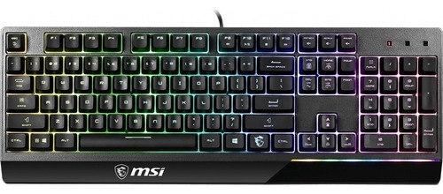 Teclado Gamer Msi Vigor Gk20 Rgb Us Anti Ghost