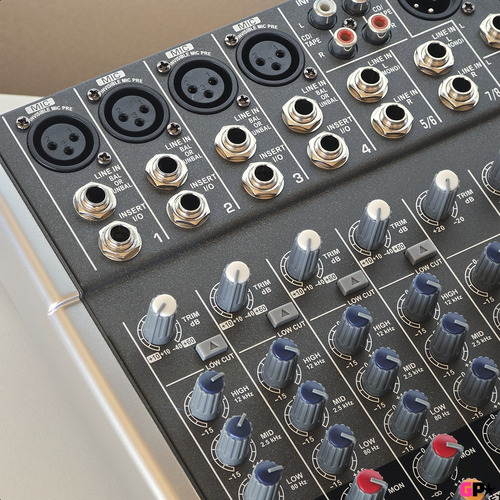Consola Mixer Sonido 8 Canales Bluetooth Usb Efectos Estereo