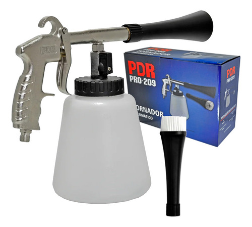 Pistola Tornador Pneumática Pdr Pro-209 Automotivo 1000ml