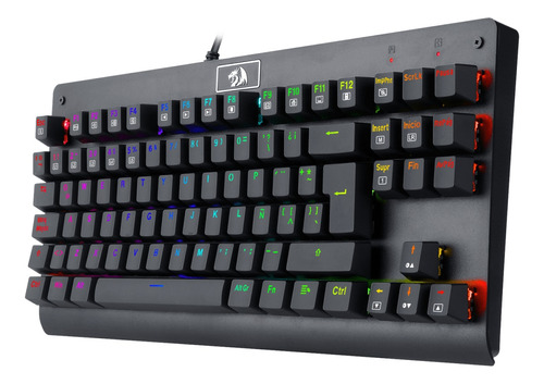 Teclado Gamer Redragon Dark Avenger Mecanico Rgb Tkl 80%