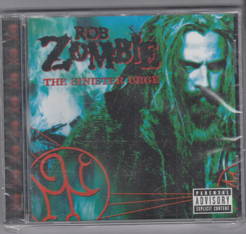 Rob Zombie The Sinister Urge Cd Original Nuevo Qqi. Ag. Pb.