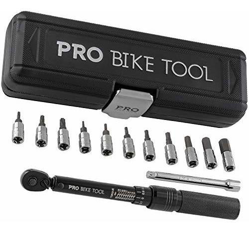 Pro Bike Tool 1/4 Inch Drive Click Torque Wrench Set  2 