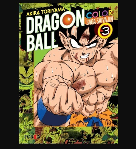 Manga Dragon Ball Color Saga Saiyajin Tomo 03 - Argentina