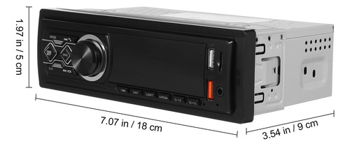 Autoestéreo Mp3 Reproductor Bluetooth Para Coche