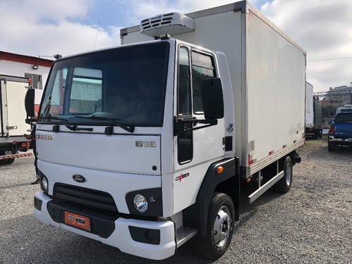 Imagem 1 de 11 de Ford Cargo 816/2014 Baú Frigorifico Para Menos 10 Graus