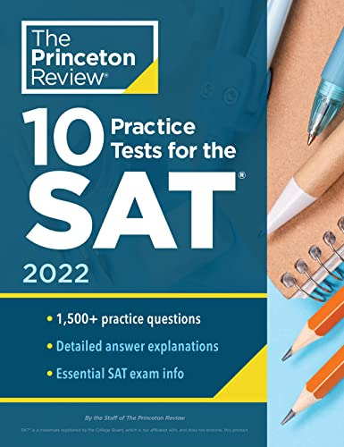 Libro 10 Practice Tests For The Sat 2022 De The Princeton Re