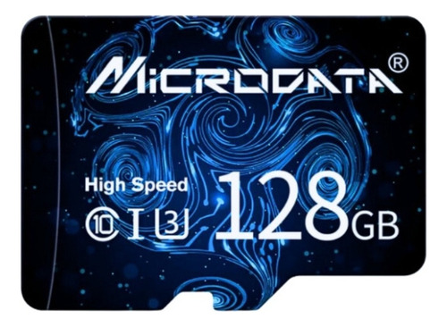 Memoria Microsd 128 Gb Microdata Alta Velocidad V30 +adapt