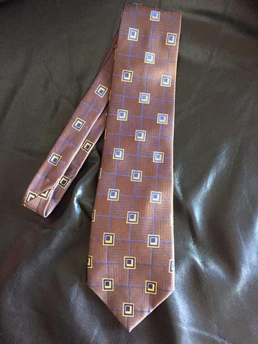 Corbata Seda Natural Marca Di Roque Per Luomo