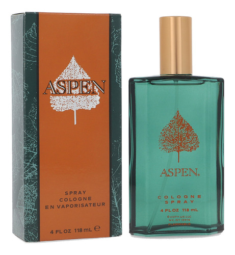 Coty Aspen Colonia 118 ml Para  Hombre