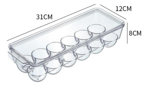 Cc Soporte Para Huevos Para Refrigerador, Recipiente Para