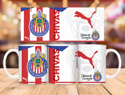 Tazas De Cafe Personalizadas Equipo Futbol Liga Mexicana #8