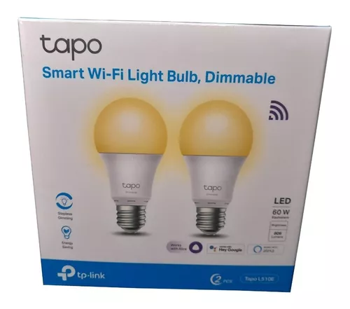 Tapo L510e (2-pack) Bombilla Inteligente Wi-fi Regulable
