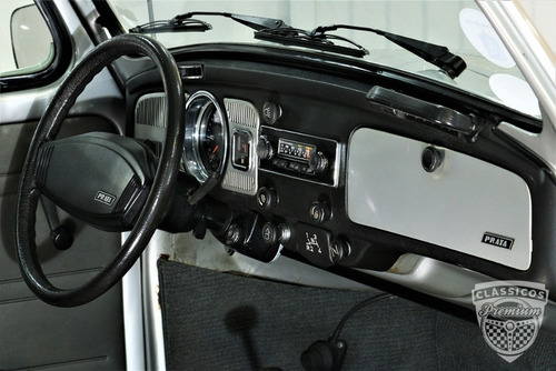 Vw Fusca Série Prata 1980 80 - Original Antigo - Placa Preta