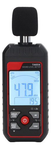 Medidor De Som Decibel Tester: Medição Precisa Sensível