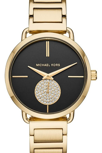 Reloj Michael Kors Ladiesmetals Tradicional Para Dama Dorada Color De La Correa Dorado