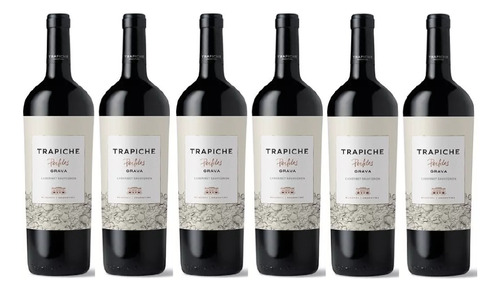 Caja X 6 - Trapiche - Perfiles Grava - Cabernet Sauvignon