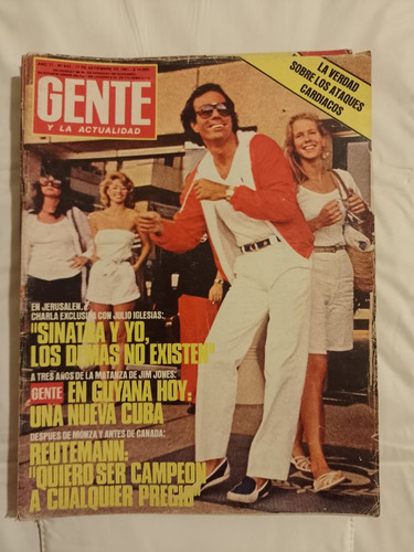 Revista Gente 843 Nobel Literatura Solyenitzin 1981