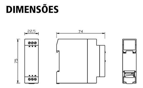 Rele De Tempo Pte 60s 110/220v