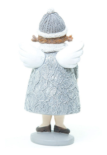 Imagen 7 de 7 de Muñecos Navideños Running Angelito Vestido