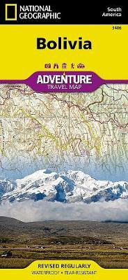 Libro Bolivia : Travel Maps International Adventure Map -...