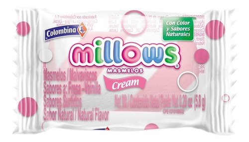 Masmelo Millows Cream 50 Unidades