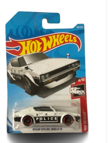 Hot Wheels: Nissan Skyline 2000 Gt-r (police)