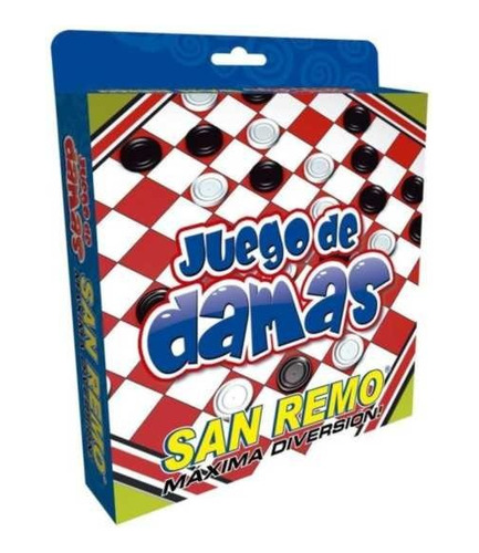 Juego De Damas Clásico San Remo