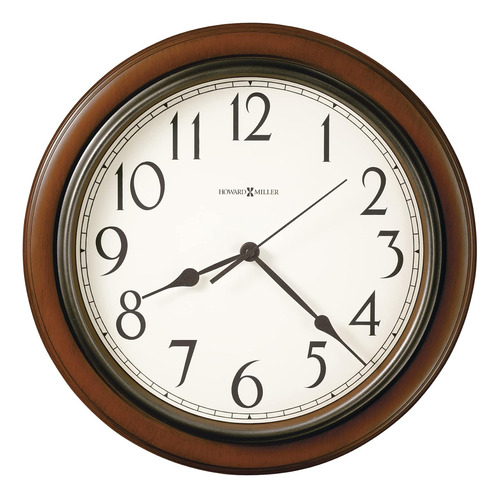 Kalvin - Reloj De Pared 625-418, Caja Con Acabado Cereza Mar
