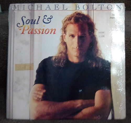 Michael Bolton. Soul & Passion. Laser Disc Org Usado. Qqj.