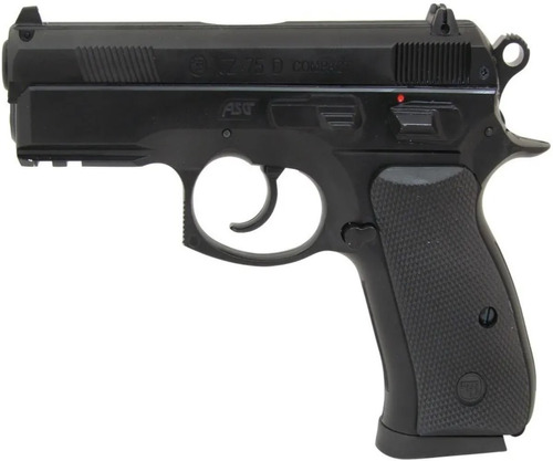 Pistola Airsoft Asg 75 D Compact 6 Mm Resorte + Balines