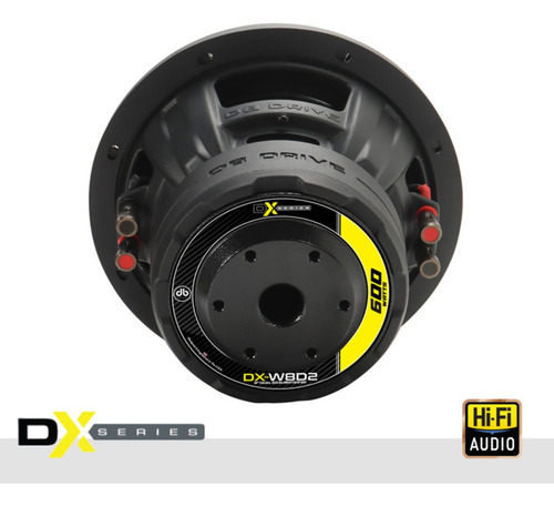 Subwoofer Db Drive Dx-w8d2 8 Pulgadas 600w Máx 2 Ohms Dvc