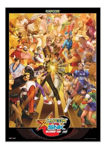 Pôster Capcom Vs Snk | MercadoLivre