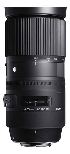 Lente Sigma 150-600 Mm F/5-6.3 Dg Os Hsm Contemporánea Para