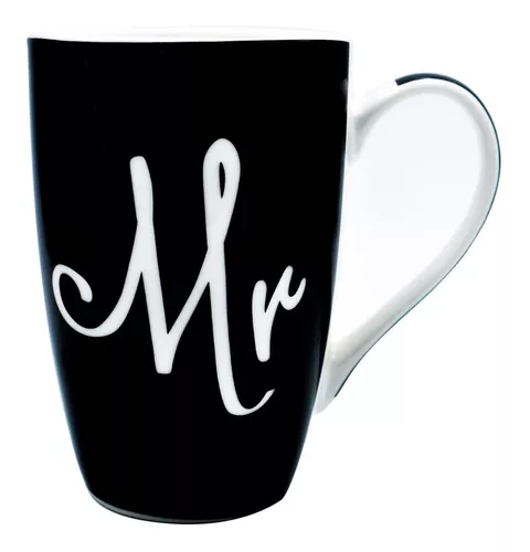  Juego de tazas personalizadas para parejas de Mr & Mrs