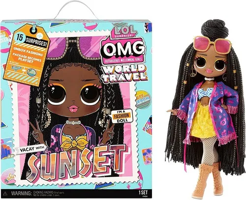 Lol Surprise! Omg World Travel Muñeca Sunset