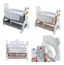 Comprar Cuna Para Bebe Ebaby Recien Nacido Musical Bluetoth Luz Mece