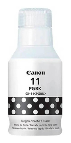Botella Tinta Canon Gi-11 Bk Para Impresora G2160 G3160