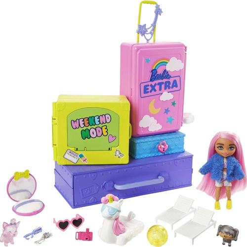 Casa De Muñecas Barbie Extra Minis Para Mascotas, Juego De F