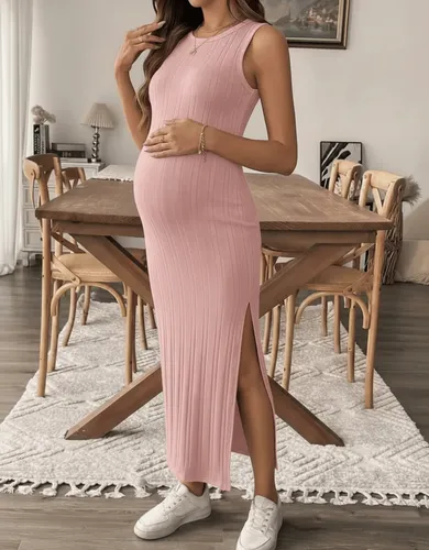 Vestido Gestante Gravida Longo Maternidade Soltinho Lola — R$ 56,84 em Mercado Livre, 38% OFF