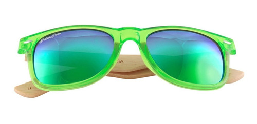 Lentes De Sol Madera Bambu Bamboo Gafas Palmtree Play Spirit