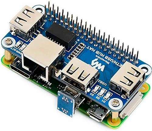 Placa De Expansión Ethernet/usb Hub Hat Para Raspberry Pi 4b
